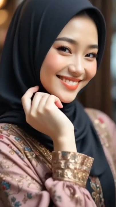 senyum muslimah cantik #hijab #modelhijaber #cantik #hijabehaya