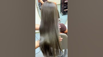 Phần 6 : Phương Pháp nhuộm màu nâu tây ánh riu trên nền tóc 2 khúc màu hiệu quả #sachnhuomtoc