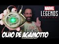 OLHO DE AGAMOTTO Marvel Legends - Virei o Dr Estranho!!! Review Réplica 1:1 Hasbro