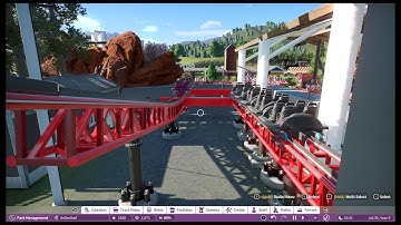 How to make transfer tracks with Car on track | planet coaster