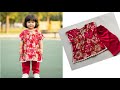 Baby Kaftan Dress Cutting And Stitching Tutorial/Cute And Comfortable Dress For Baby Girl