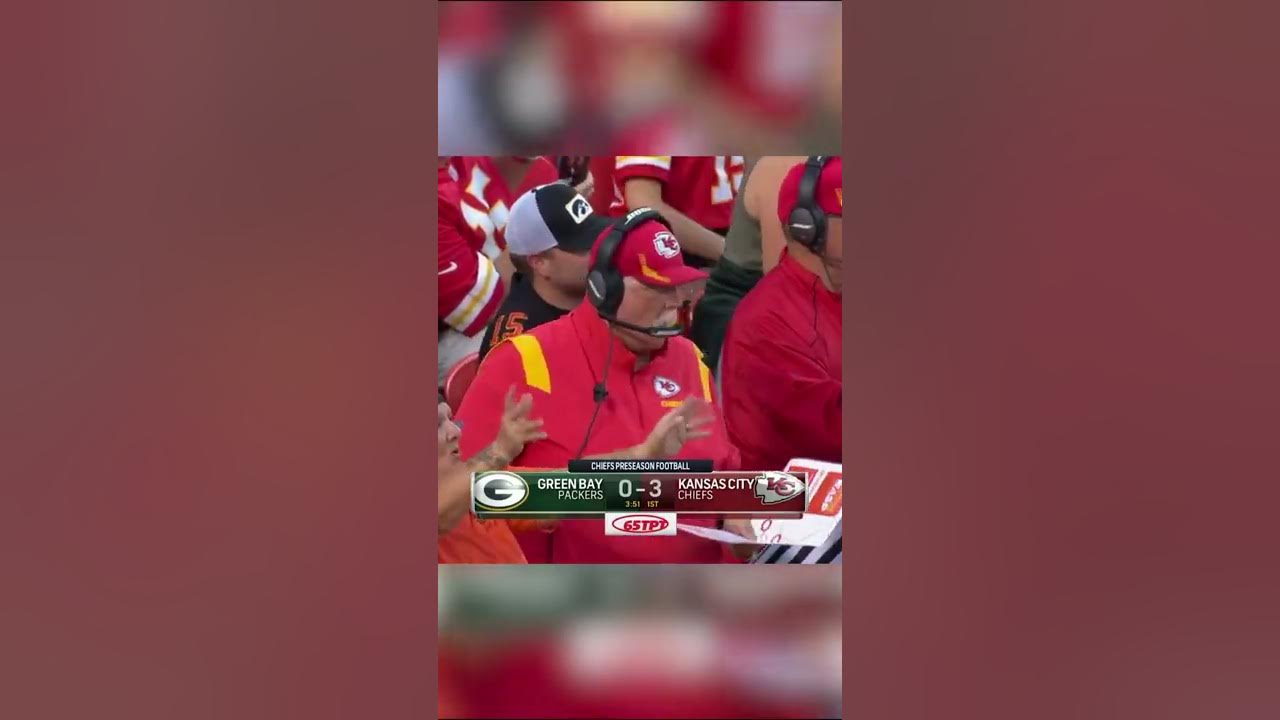 Andy Reid coaching from the stands tonight 😂 #shorts