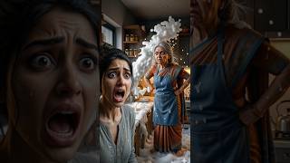 Shampoo Curry Ka Foam Volcano 🤯😂 | Saas Bahu Kitchen Disaster Comedy