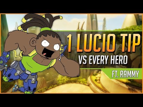 ⁣1 LUCIO TIP for EVERY HERO ft. Rammy