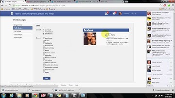 How to add your FB Badge to your blog