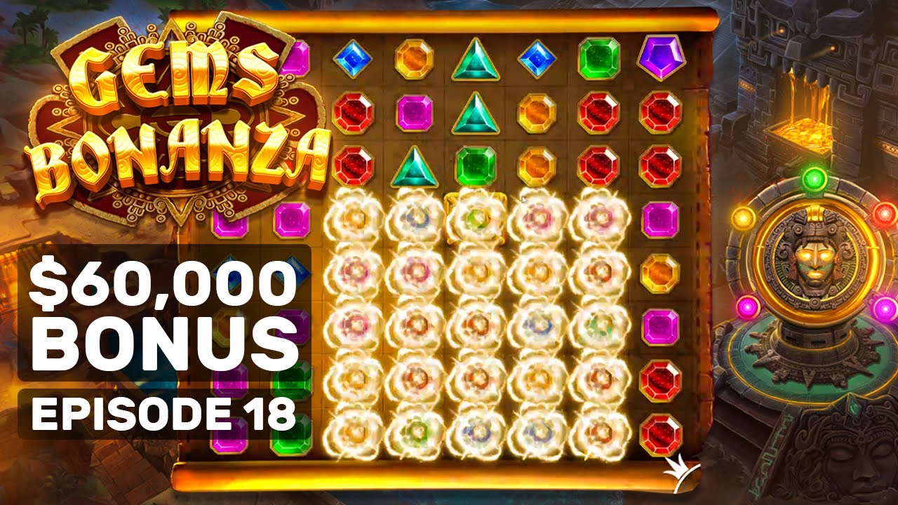 Buying a $60,000 Bonus on Gems Bonanza Slot! - YouTube