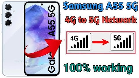 Samsung A55 5G Network problem Solve 2025 || How To Fix 5G Network In  Samsung A55 5G