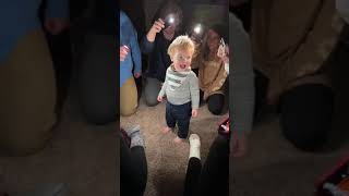 Cute Kid Is the Star of Phone Flashlight Challenge