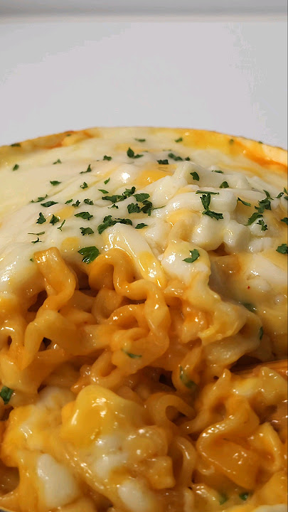 🥛Cream jin Jjamppong with Extra Cheese🧀 #koreanfood #koreanconveniencestore #noodles