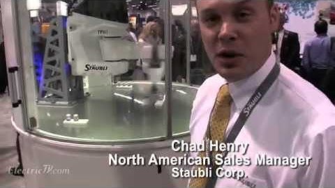 Worlds Fastest Picker Robot Demo, Staubli
