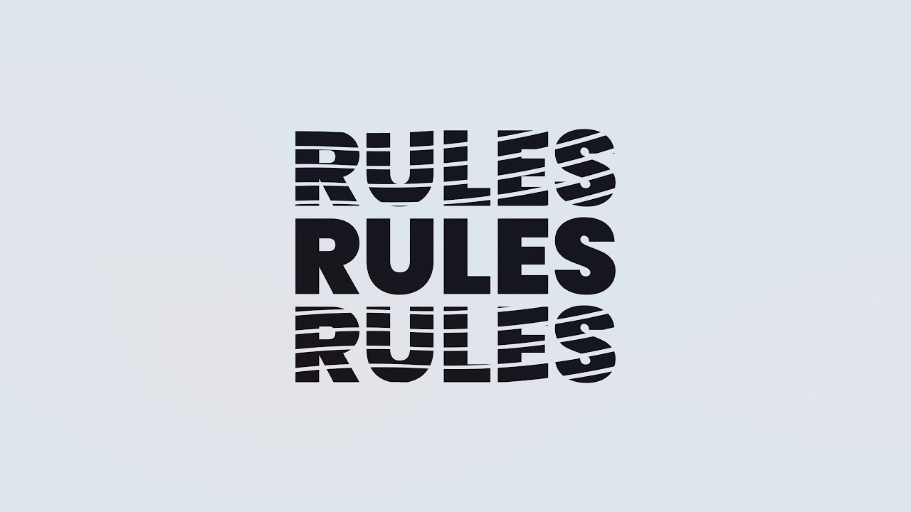Typography Opener- Don't Follow Rules