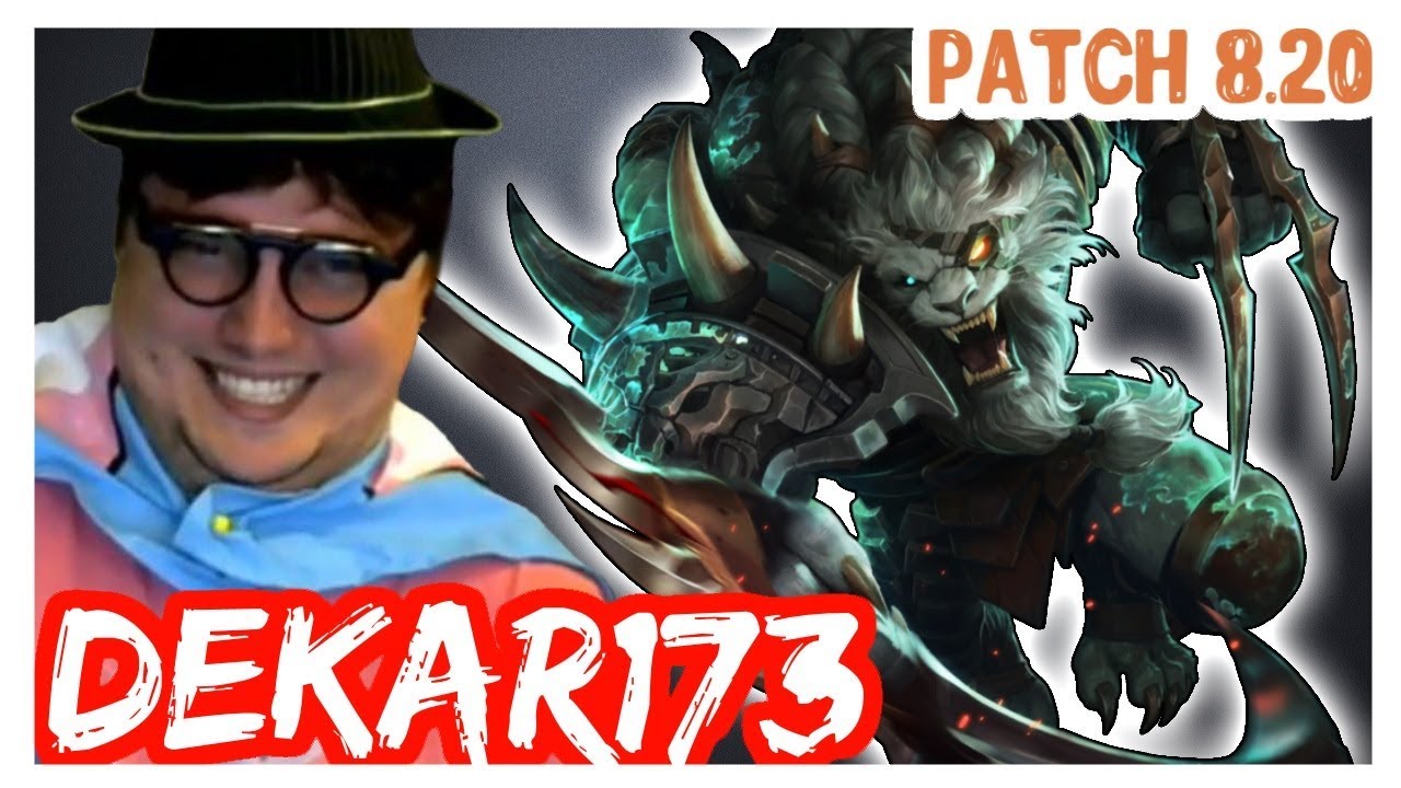 lola calvo Best RENGAR vs JAX | Dekar173 | RENGAR Top | Challenger Gameplay | Full Game | Patch 8.20