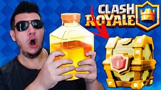 NÃo acredito descobri o segredo da cura - clash royale