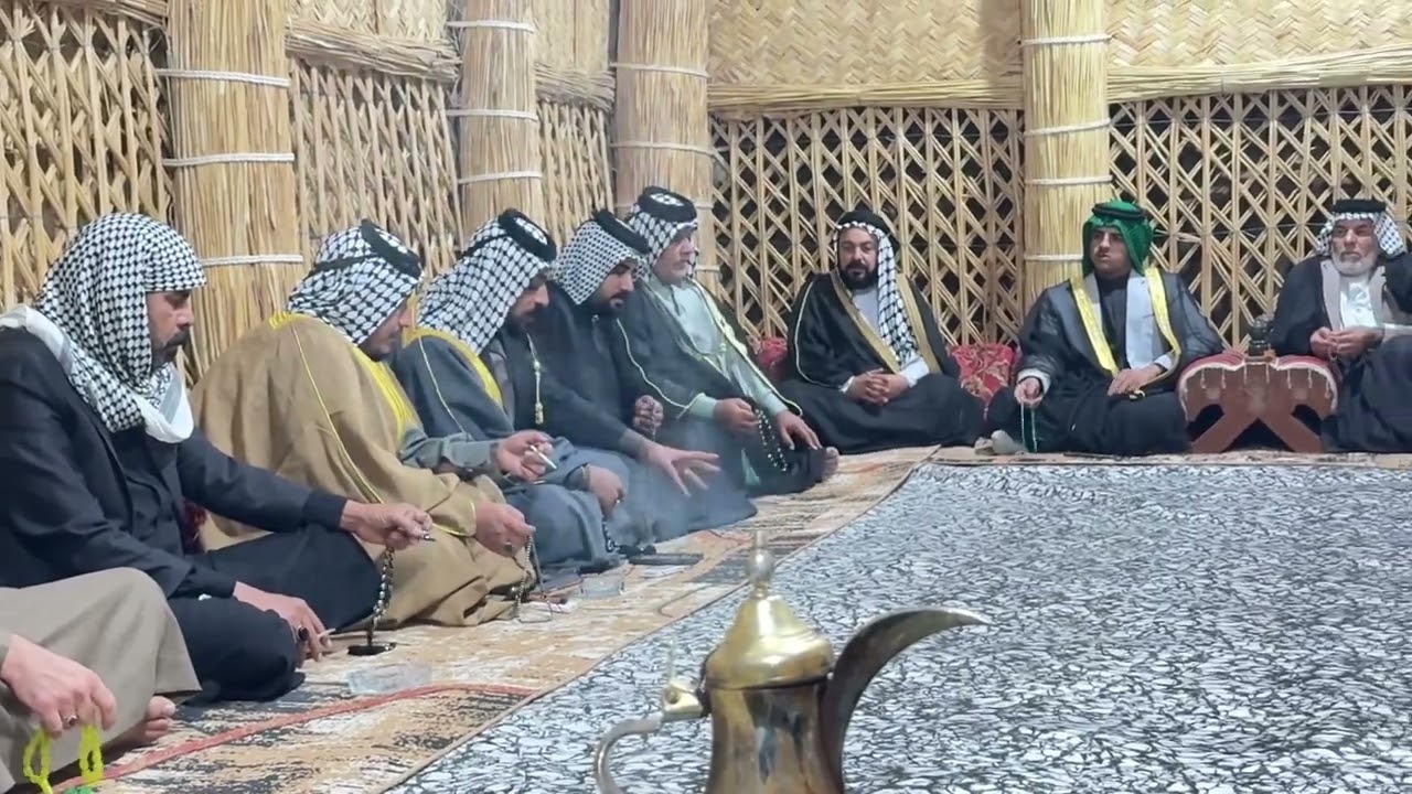 شعراء الفهود في مضيف عشيرة العريثم ( الشيخ أبو سيف العريثم ) 