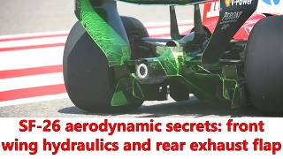 F1, Ferrari Sf-26 Secrets Revealed Front Wing Actuator New Rear Flap