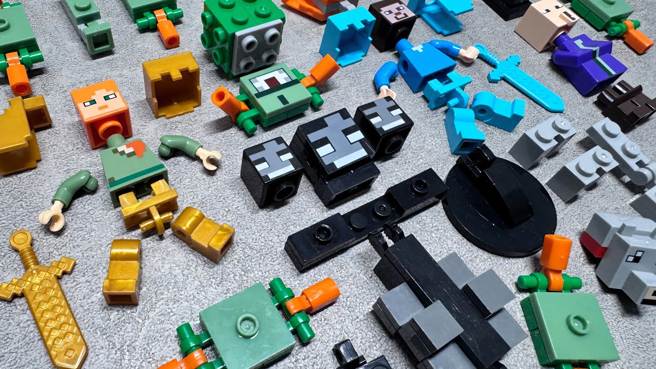 Mob Collection Planet LEGO Minecraft Ultimate Mob Collection 👾 Epic Character Showcase - YouTube