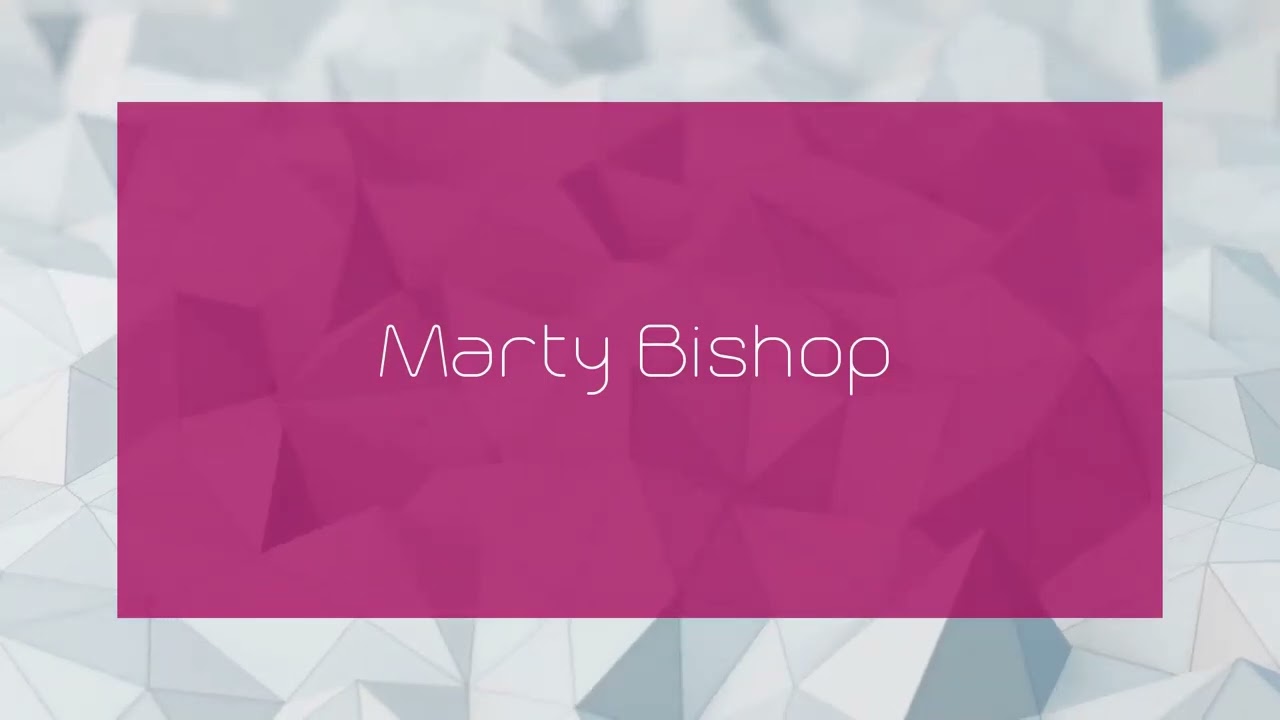 Marty Bishop - appearance