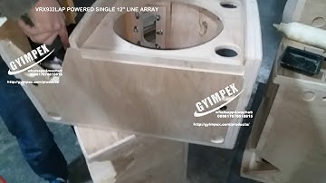 VRX932lap powered speaker system