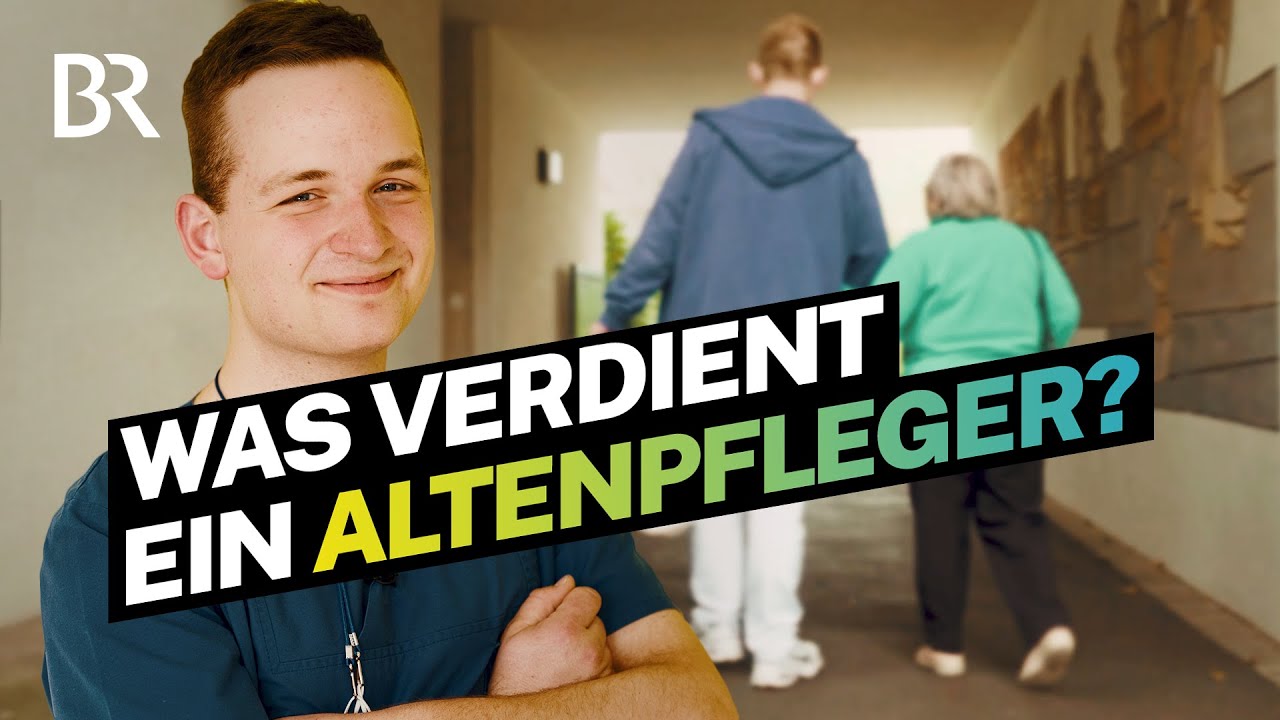 Alltag als Pfleger: Wie ist es, in der Altenpflege zu arbeiten? || PULS Reportage