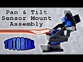 Pan and Tilt Sensor Mount Assembly for Arduino and Raspberry Pi