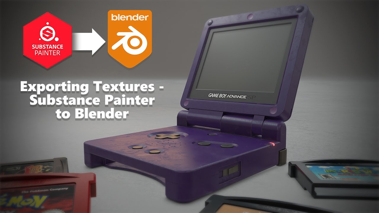 Substance Painter Blender Workflow - YouTube