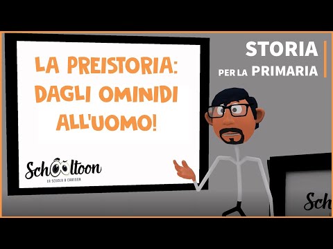 La Preistoria: dagli ominidi all&rsquo;uomo - Storia - Per la Primaria