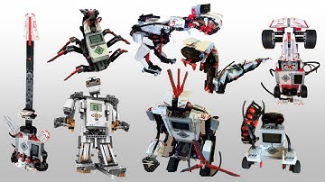 My Lego Mindstorms EV3 and NXT Robot Creations | Koushik | #stemeducation #lego