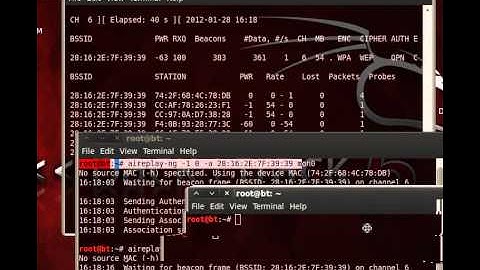 How to crack wep keys backtrack