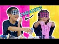 Extreme Blindfolded Slime Challenge! GUESS WHO CHEATS!