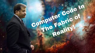 Neil deGrasse Tyson discusses computer code in string theory!