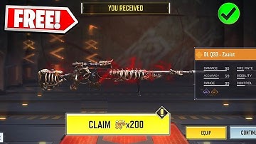 HOE KRIJG JE GRATIS DLQ33 ZEALOT LEGENDARY in COD Mobile (PERMANENTE Ontgrendeling!) 2025
