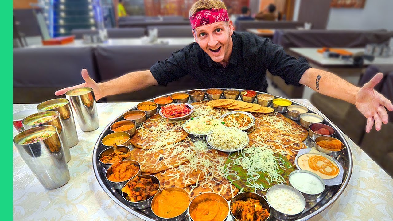 RECORD BREAKING Thali in Pune, India!!! (Matt Stonie Has NO Chance) | Best Ever Food Review Show