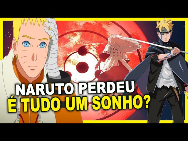 Boruto era um Genjutsu de Madara; Tudo foi um sonho e anime de Naruto pode  voltar?