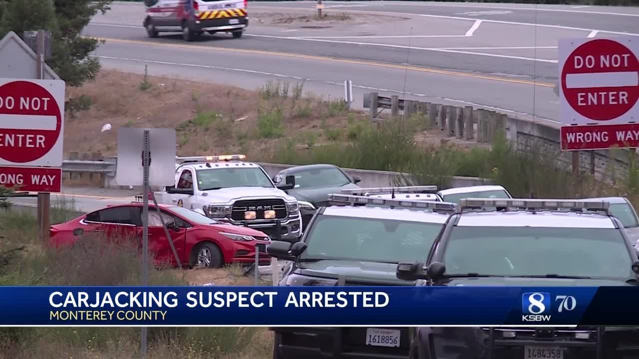 Monterey County carjacking suspect arrested - YouTube