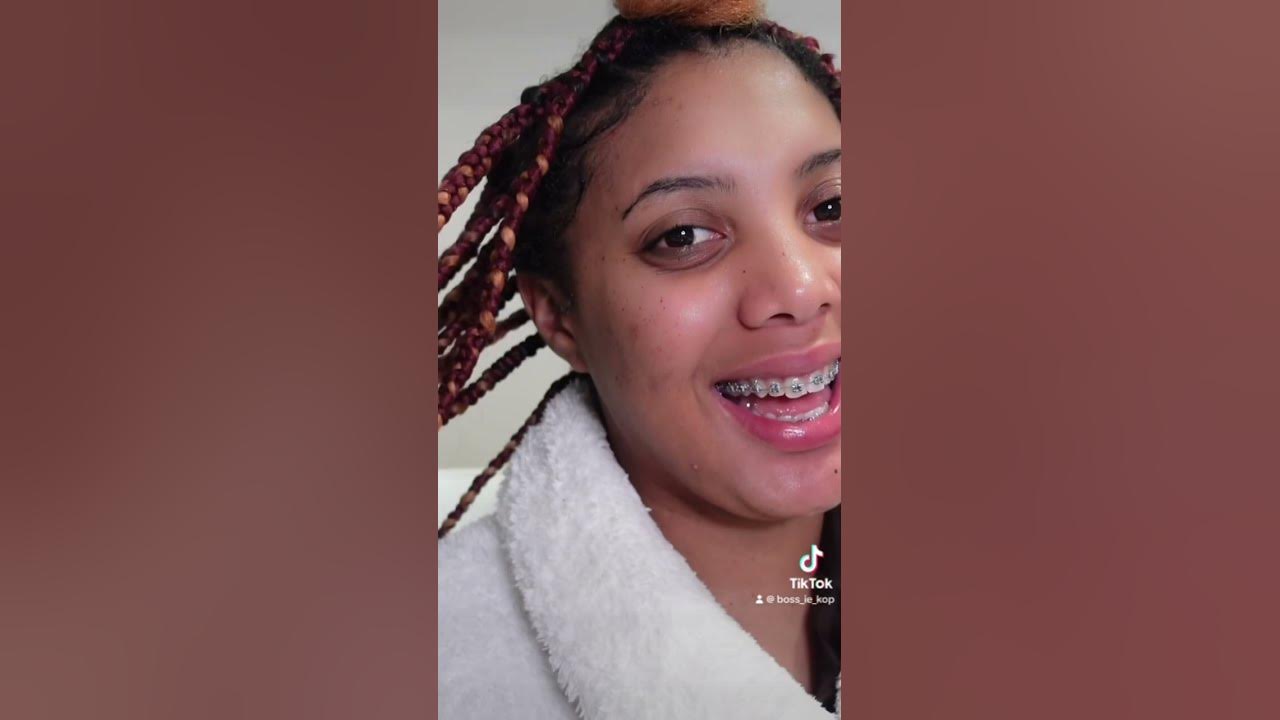  Removing my braids, protective hairstyle. Full video on my channel ️ ...