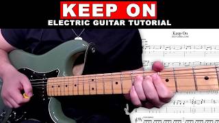 Keep On | Elevation Worship | Lead Guitar Tutorial with Tabs