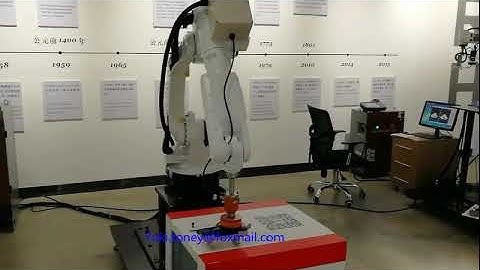 6 axis polishing robot arm