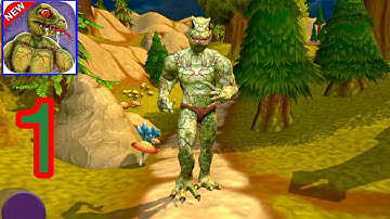 Scary Lizard Monster Man 3D Gameplay walkthrough part-1 (iOS/Android)