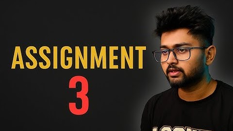 Assignment No. 3 Tharun Speaks Video Editing Course