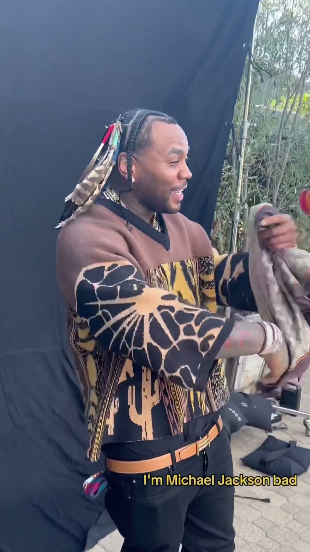 Having fun with it ? #kevingates #yoncefreestyle #beyonce