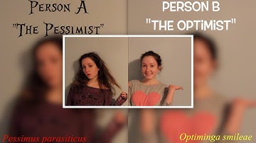 A Conversation: Optimist and Pessimist