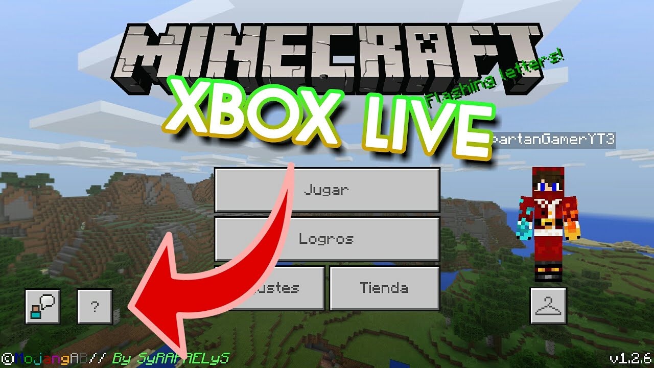 MCPE 1.2.6 OFICIAL ll + XBOX LIVE +TODO DESBLOQUEADO - YouTube