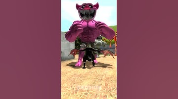 ZOOCHOSIS MUTANT PENGUIN VS POPPY PLAYTIME 3 CHARACTERS SMILING CRITTERS MUSCLE in Garry