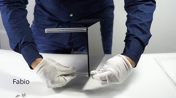 Fabio Assembly Acrylic Display Case Box Video Guide HH1