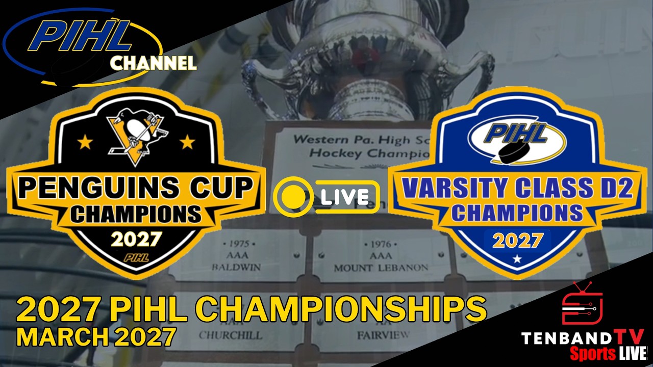 PIHL 2027 Penguins Cup and D2 Championships