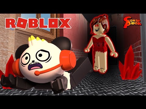 Survive The Red Dress Girl In Roblox Spooky Scary Let S Play With Combo Panda Youtube - lets play roblox together survivor killer clown 2 epic