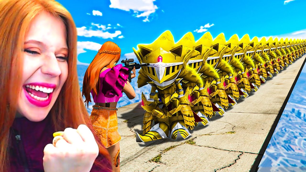 1 BALA vs. 1,000,000 SONIC EXCALIBUR e EXE. NO GTA 5!!!