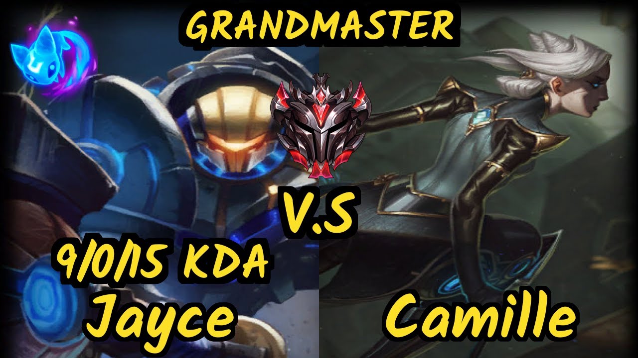 GEN.G Roach (JAYCE)  ~ SUMMON AERY JAYCE ~ vs CAMILLE - 9/0/15 KDA TOP GAMEPLAY - KR GRANDMASTER