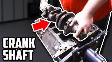 HOW TO INSTALL THE CRANKSHAFT IN YOUR CHEVY 350 ENGINE!