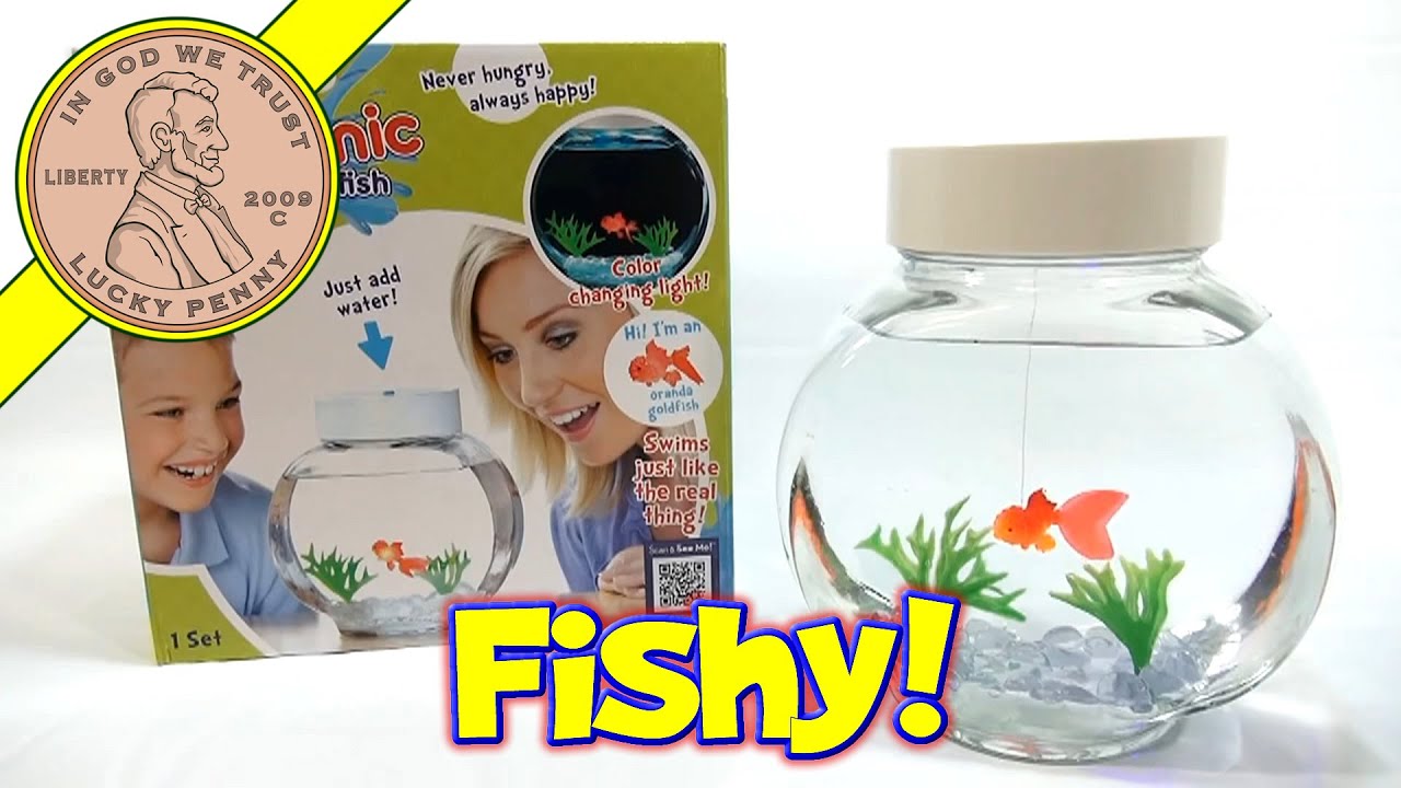 Fincredibles Electronic Pet Fish - Swims Like The Real Thing! Bonus Hex Bug  Aqua-Bot Shark! 